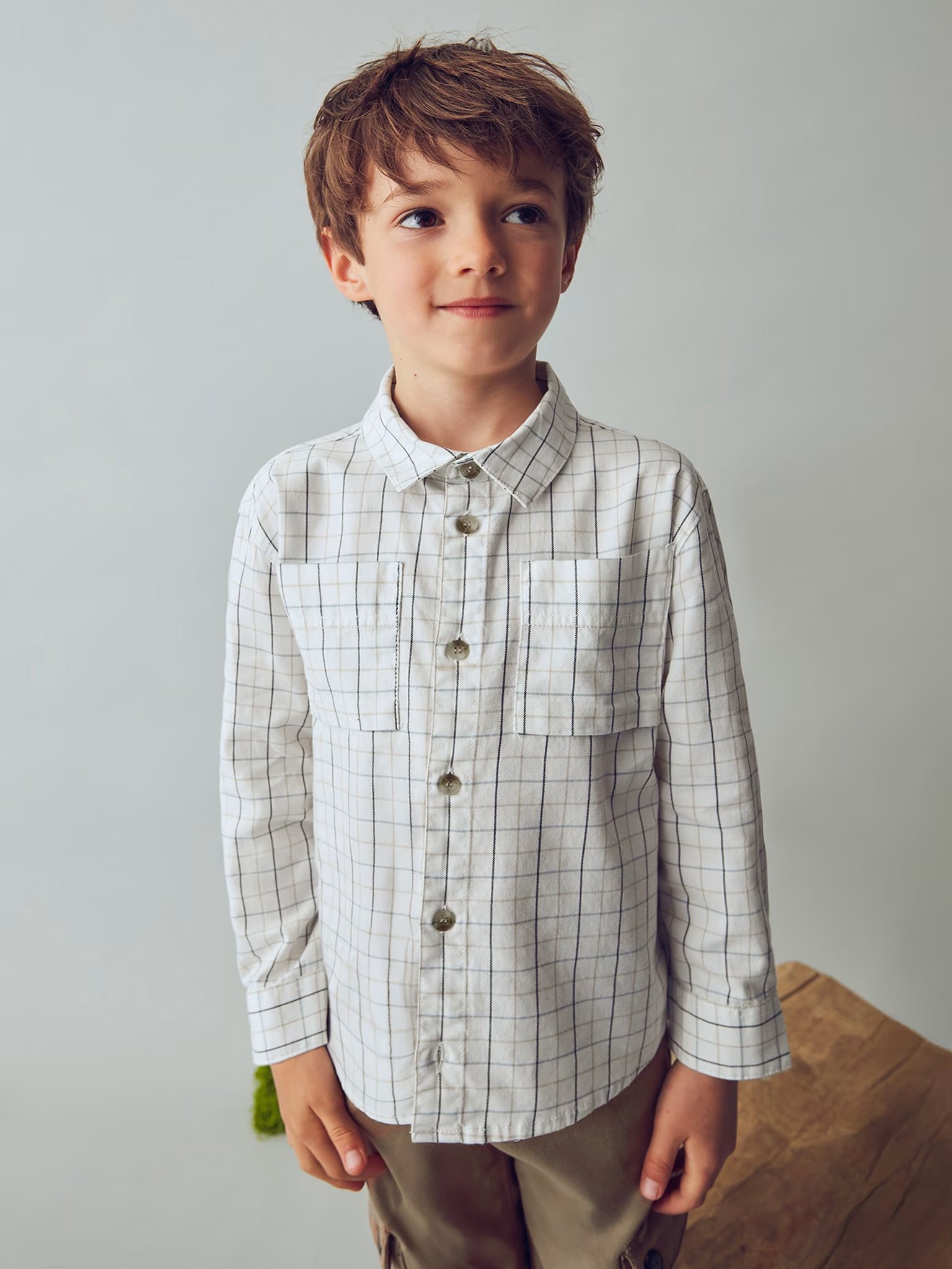 Παιδικό πουκάμισο καρό 15-04128-034 | 15-04128-034