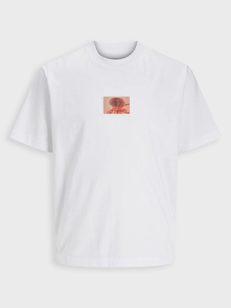 Ανδρικό t-shirt JCOINTERLUDE PATCH TEE SS CREW NECK 12273767 | 12273767