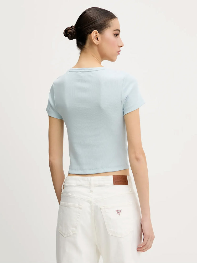 Γυναικεία μπλούζα ριπ embro - organic cotton gunnar str rib W5GP27KA0H1G7O7 | W5GP27KA0H1G7O7