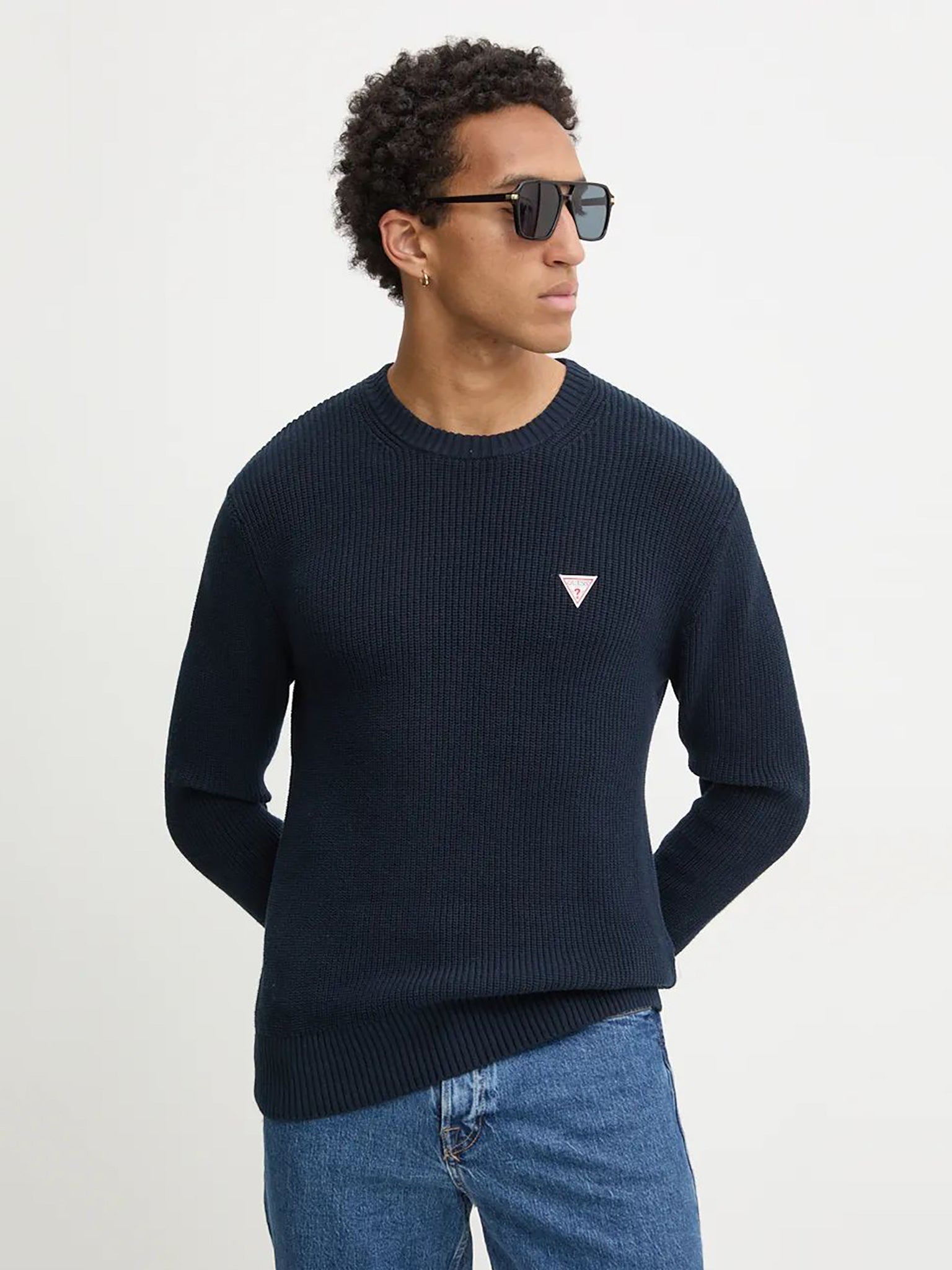 Ανδρική μπλούζα πλεκτή Ls cn mini triangle M4BR30Z3HM1A71W | M4BR30Z3HM1A71W