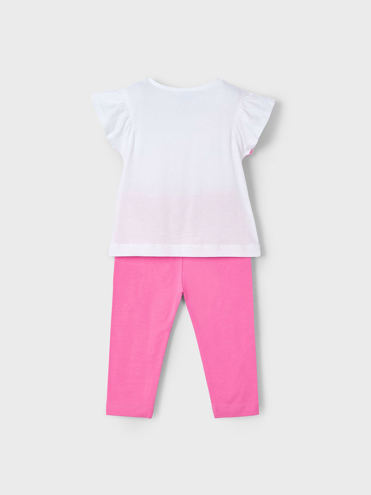 Παιδικό σετ με κολάν μπλούζα ηλιοβασίλεμα 25-03711-073 | 25-03711-073