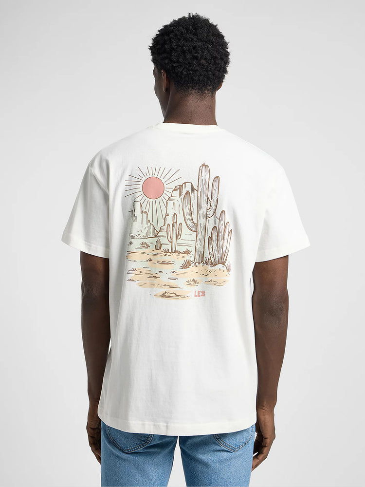 Ανδρικό t-shirt Relaxed Graphic Tee in Ecru 112364580 | 112364580