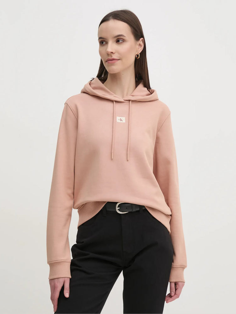 Γυναικεία μπλούζα φούτερ WOVEN LABEL REGULAR HOODIE J20J225085TGW | J20J225085TGW