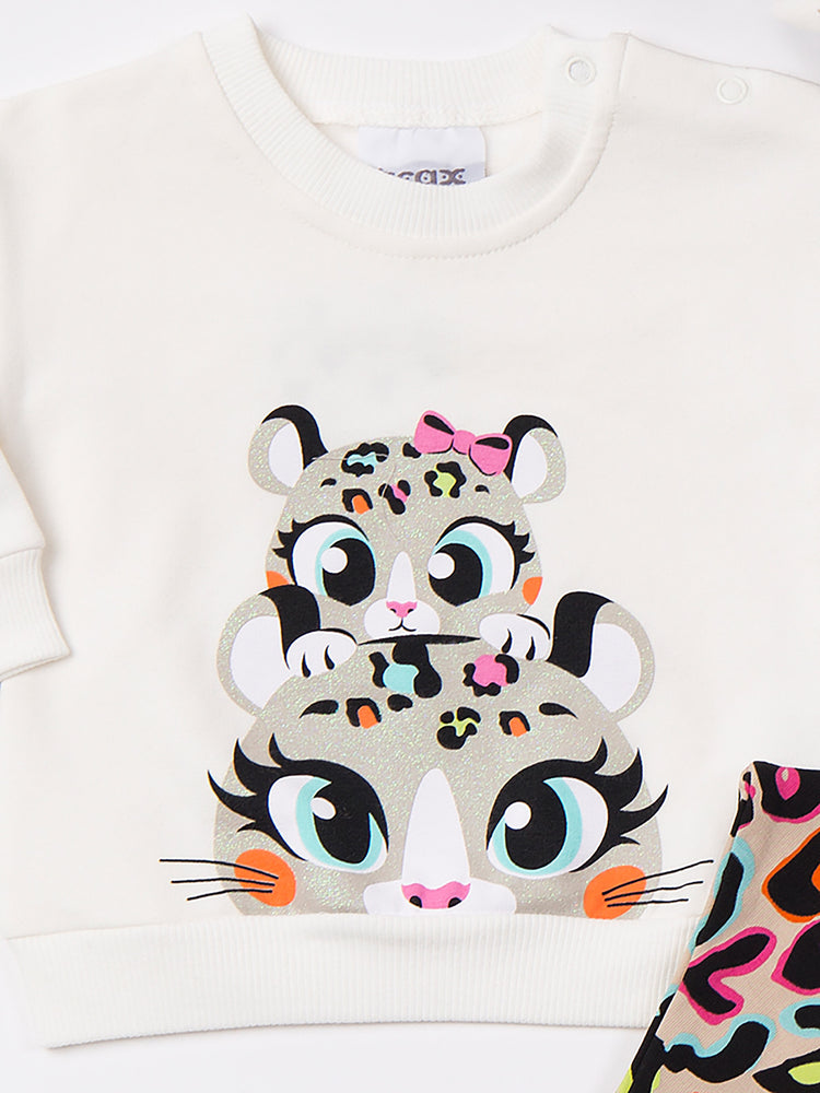 Βρεφικό σετ με κορδέλα 48504 | 48504