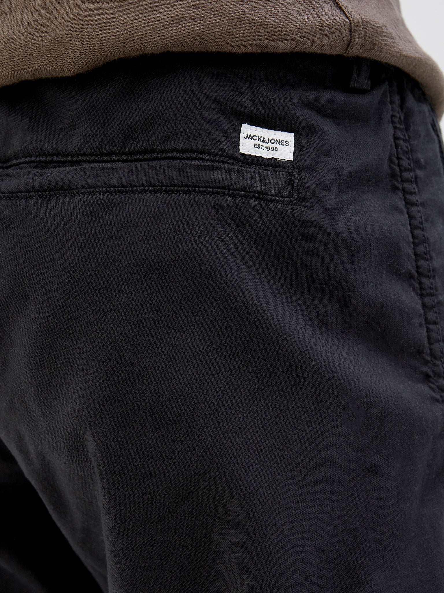 Ανδρικό παντελόνι λινό JPSTKANE HYBRID BONDI JOGGER 12274977 | 12274977