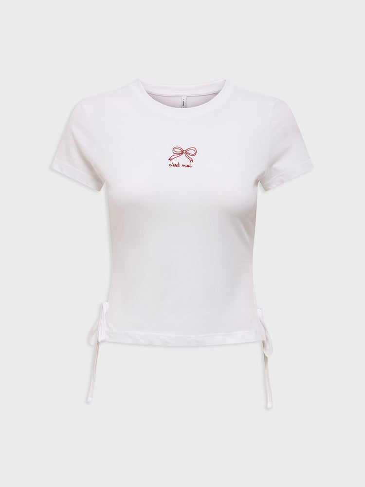 Γυναικείο t-shirt ONLCARLA LIFE S/S DETAIL TOP BOX JRS 15354863 | 15354863