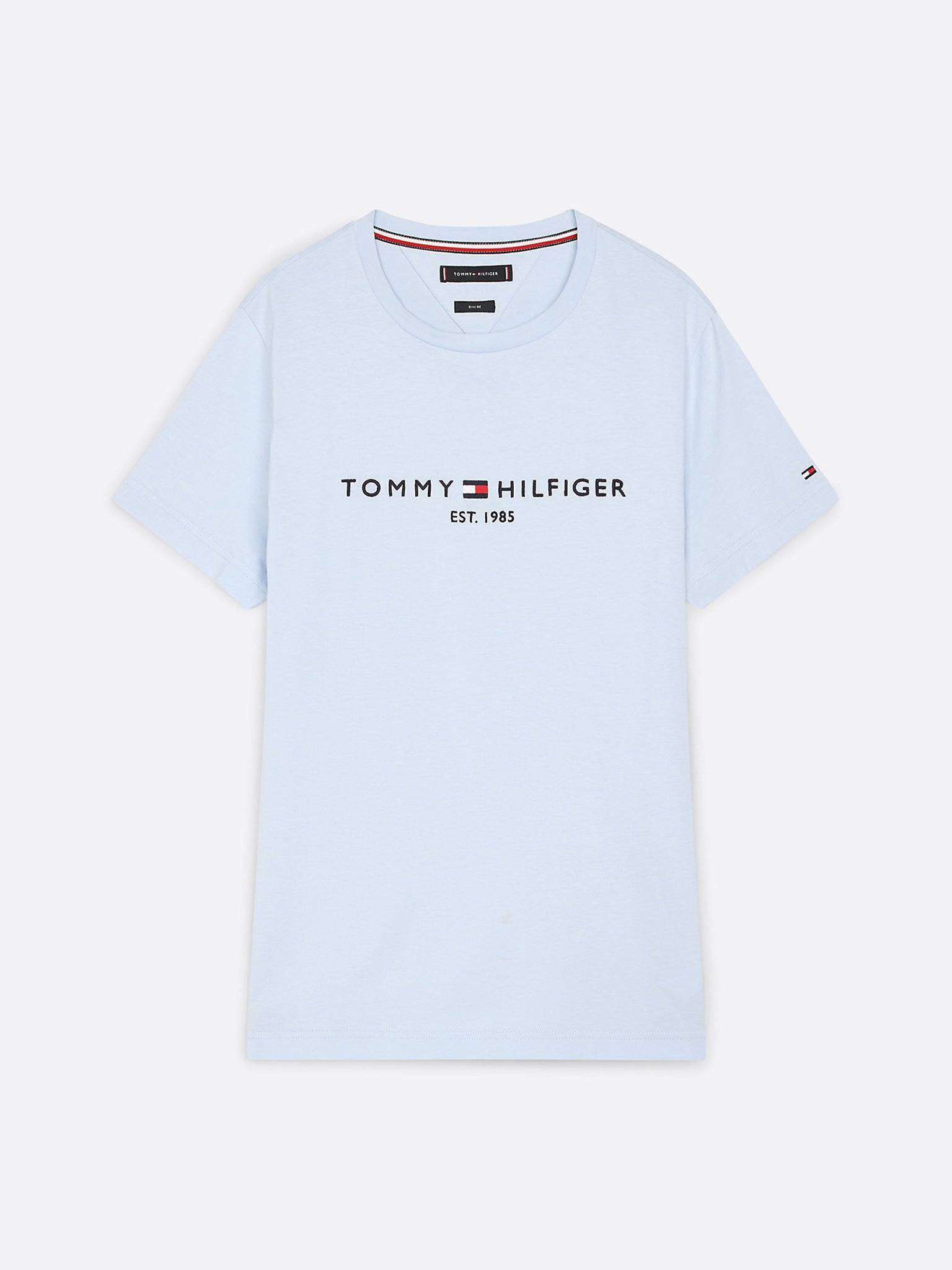 Ανδρικό t-shirt slim fit TOMMY LOGO TEE MW0MW11797C1O | MW0MW11797C1O