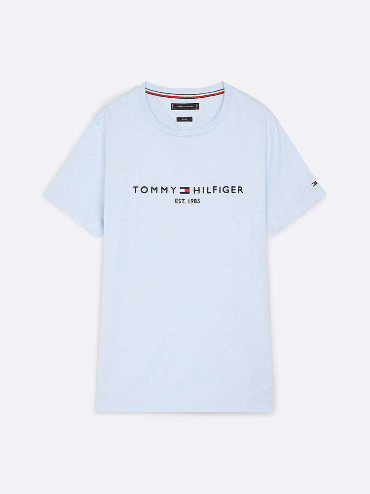 Ανδρικό t-shirt slim fit TOMMY LOGO TEE MW0MW11797C1O | MW0MW11797C1O