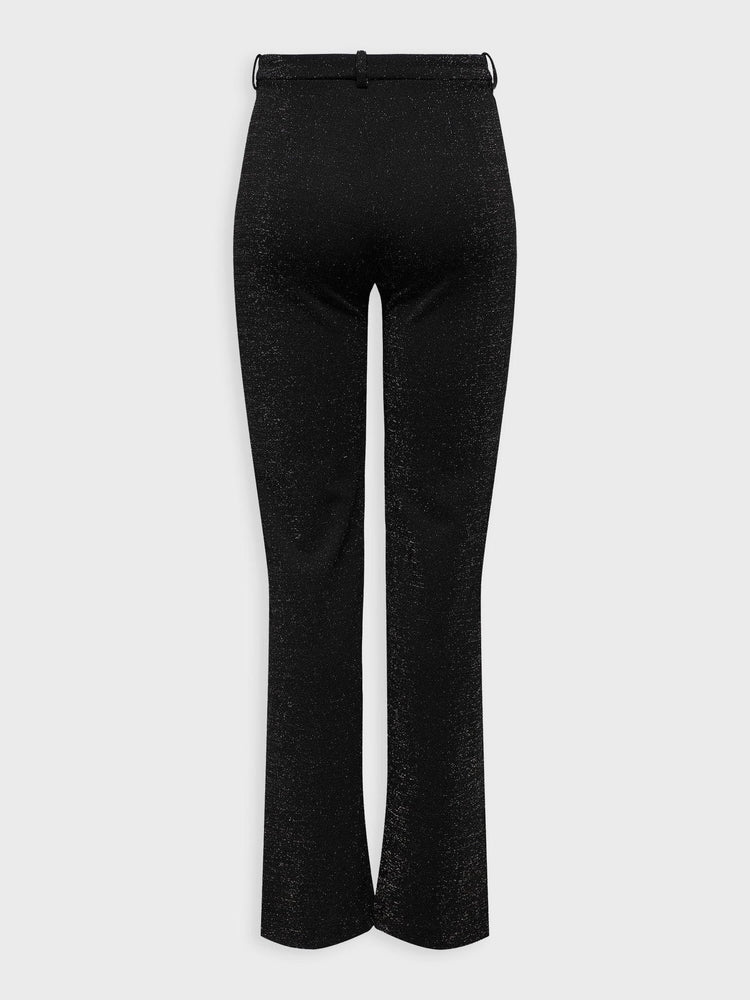 Γυναικείο παντελόνι γκλίτερ ONLRAFFY-ALYA MID STR GLITER PANT TLR 15308645 | 15308645