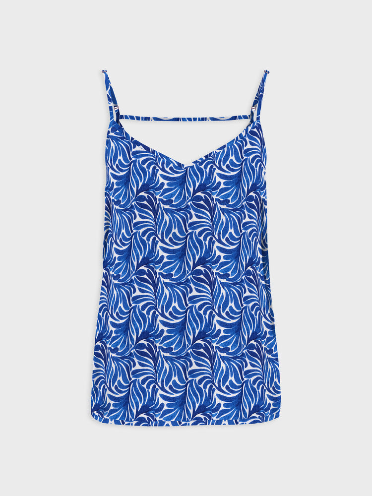 Γυναικείο top εμπριμέ ONLNOVA LIFE VIS PARIS SINGLET 15222159 | 15222159