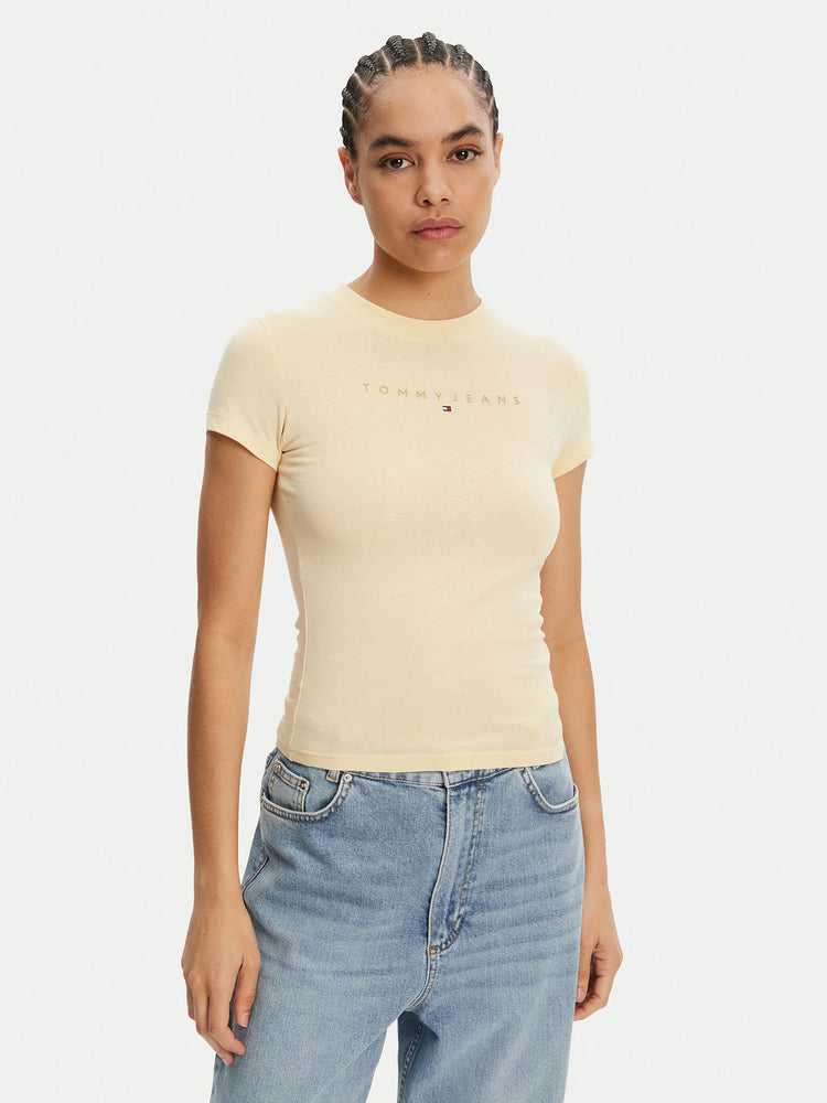 Γυναικείο t-shirt TJW SLIM TONAL LINEAR TEE EXT DW0DW20315ZGA | DW0DW20315ZGA