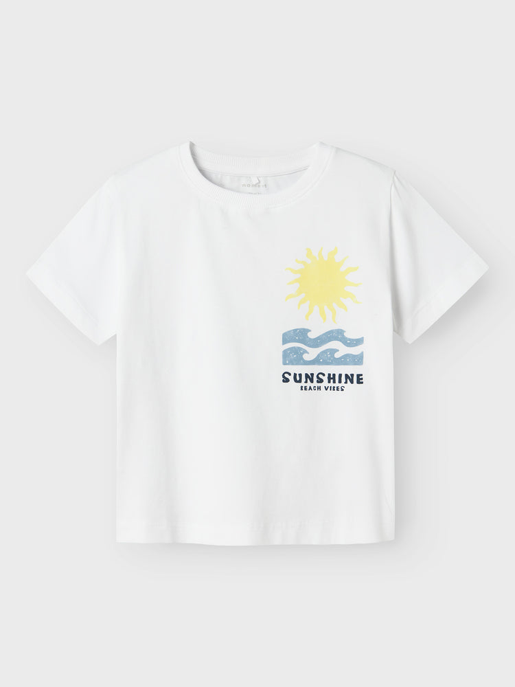 Παιδική μπλούζα τύπωμα NMMFOME SS NREG TOP BOX 13244173 | 13244173