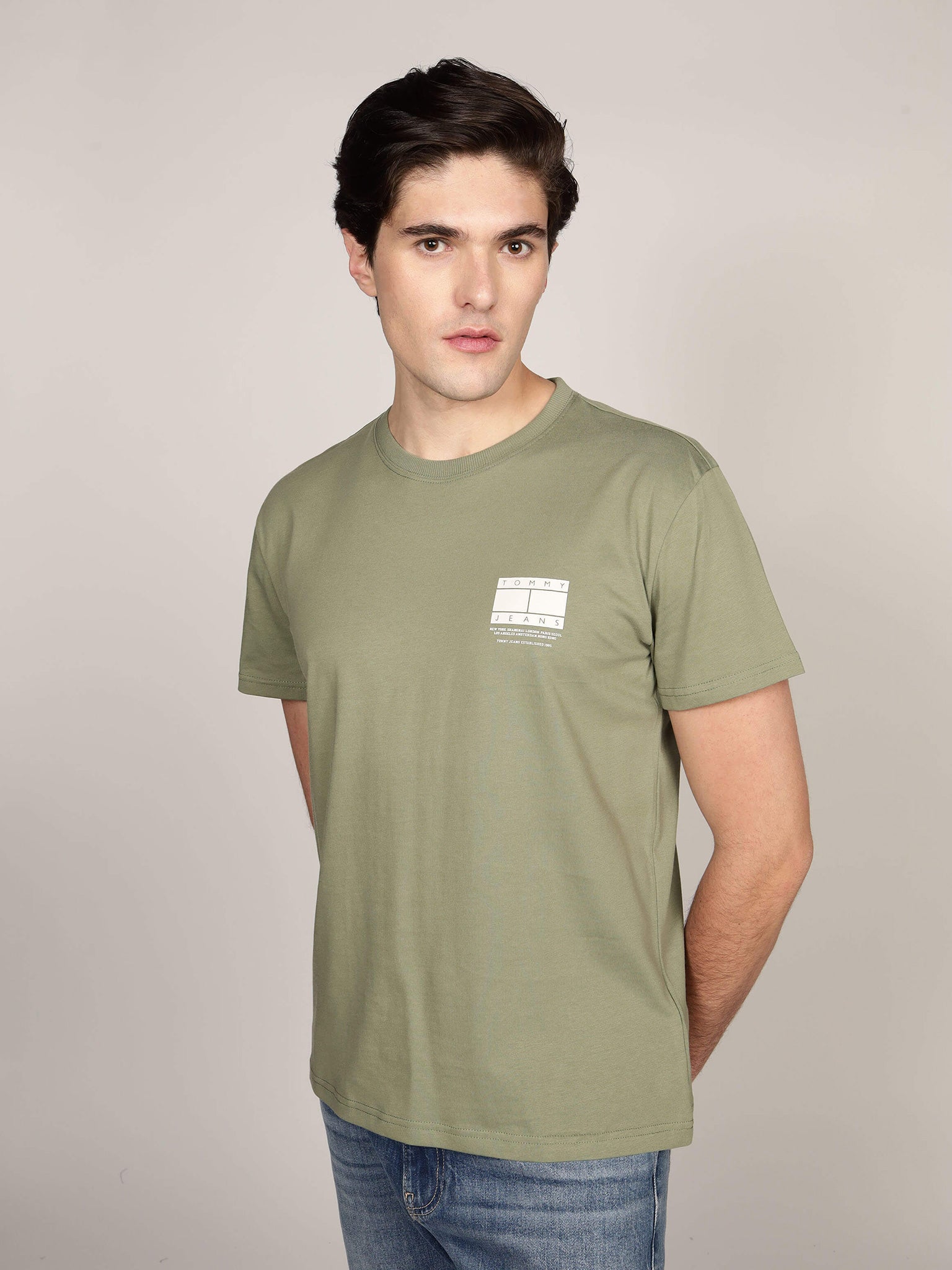 Ανδρικό t-shirt TJM REG DNA GRAPHIC TEE DM0DM20814MR6 | DM0DM20814MR6