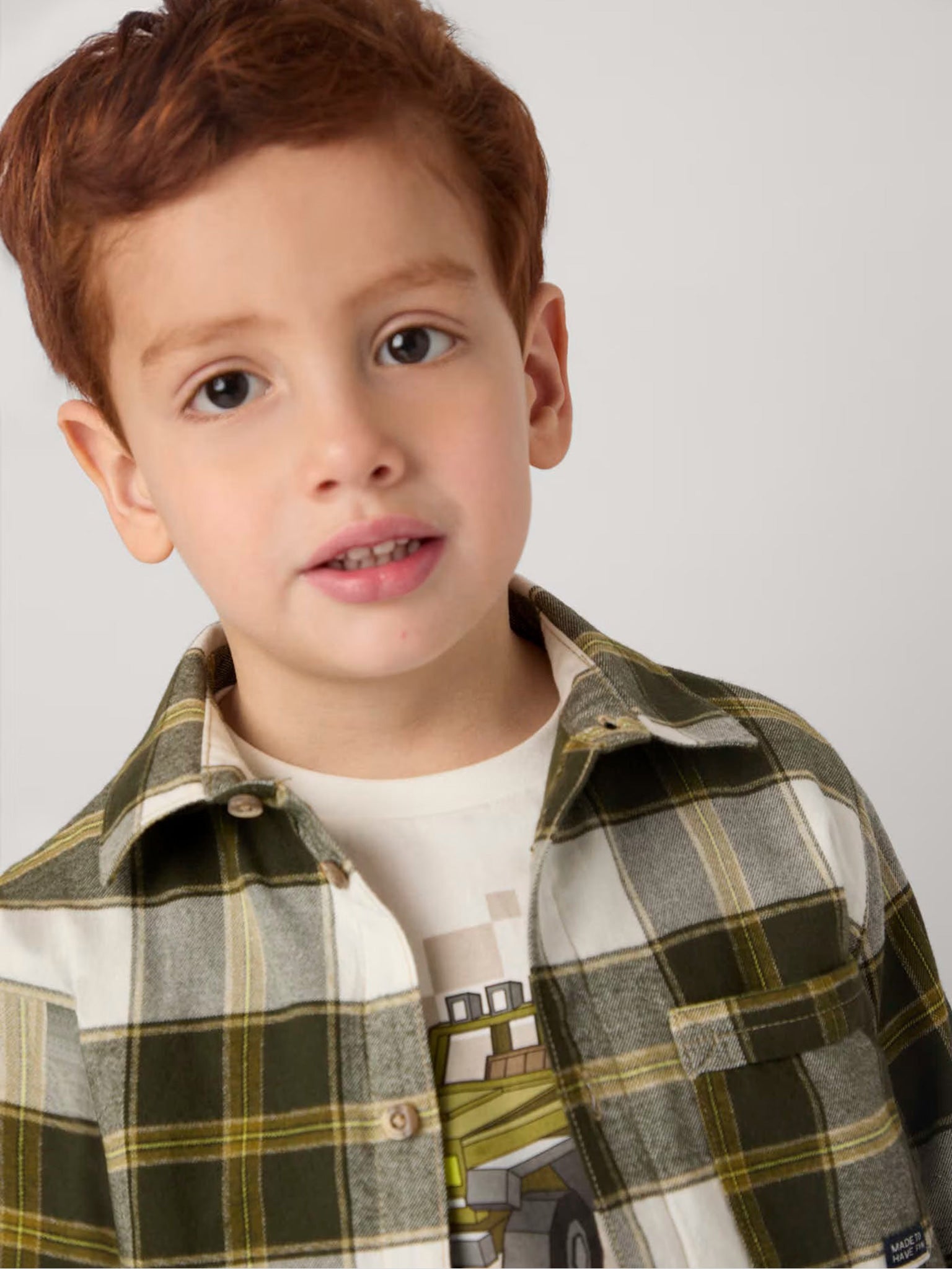 Παιδικό πουκάμισο καρό 14-04107-082 | 14-04107-082