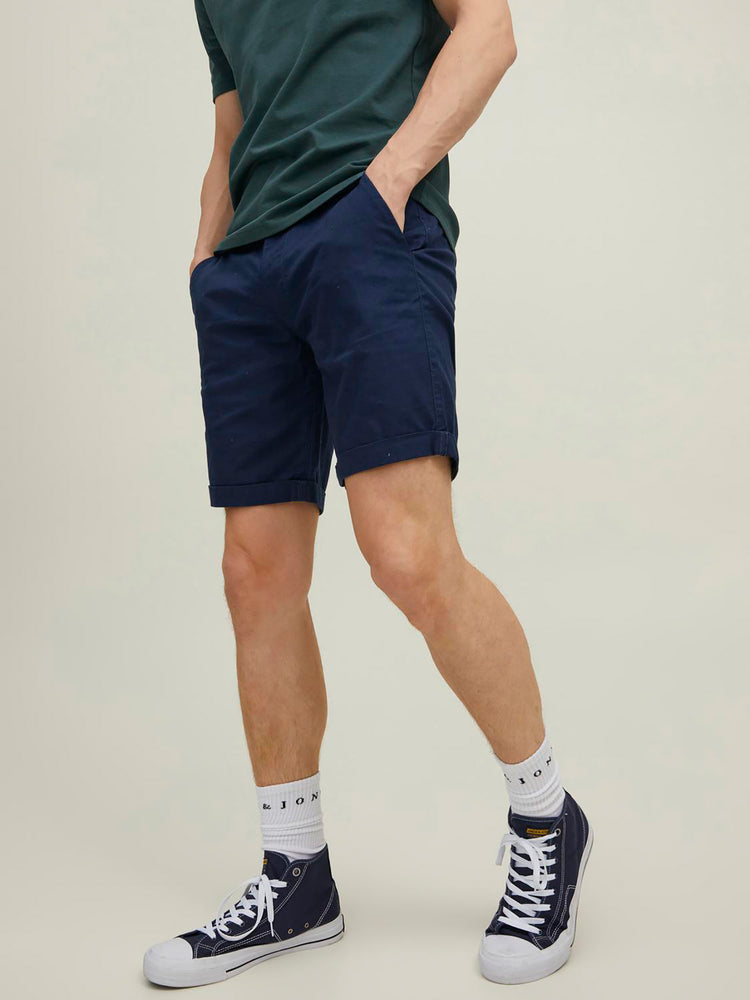 Ανδρική βερμούδα JPSTDAVE JJLINEN BLEND SHORTS RET 12214237 | 12214237