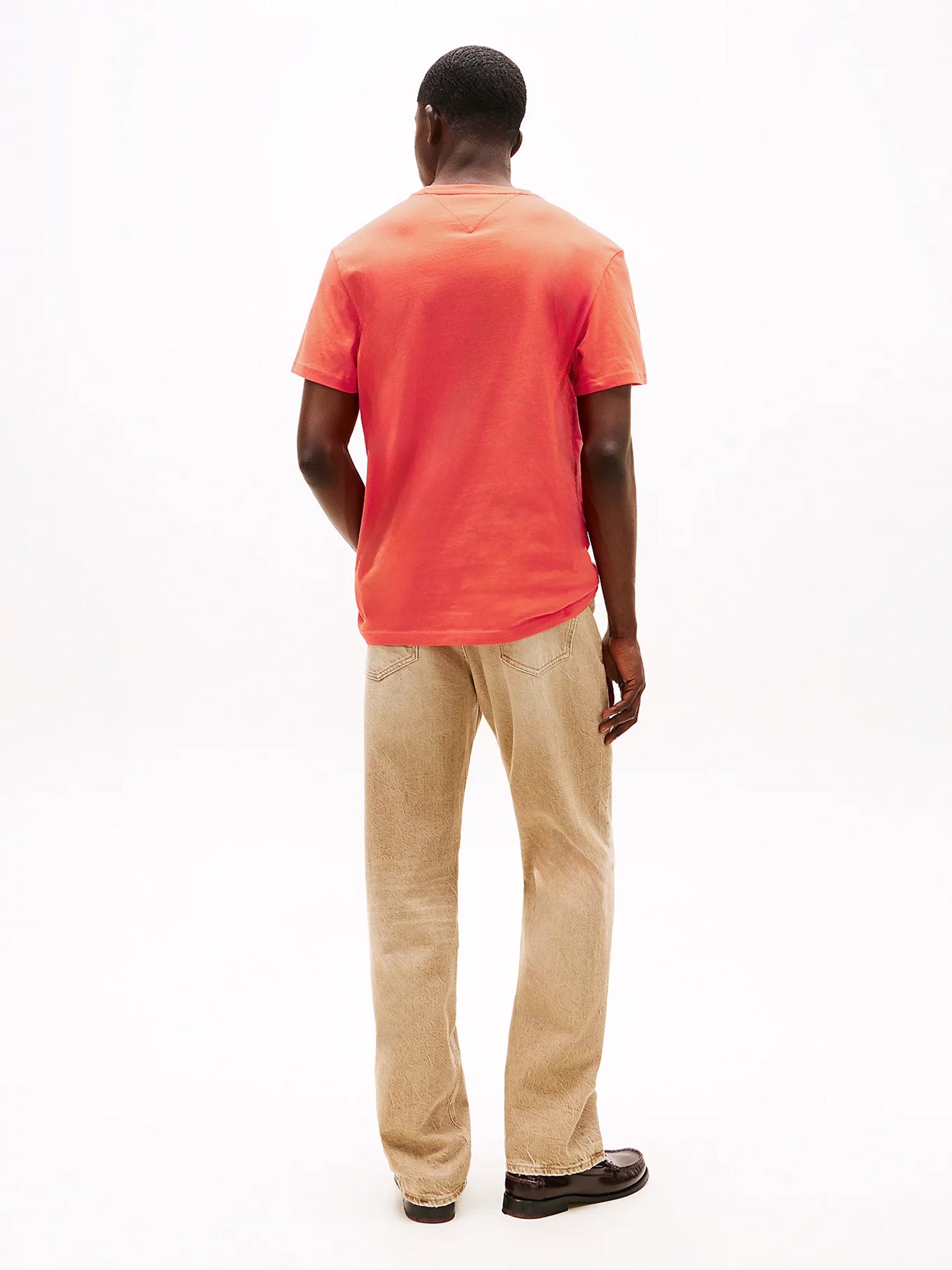 Ανδρικό t-shirt TJM SLIM ESSENTIAL FLAG TEE DM0DM20740SN6 | DM0DM20740SN6