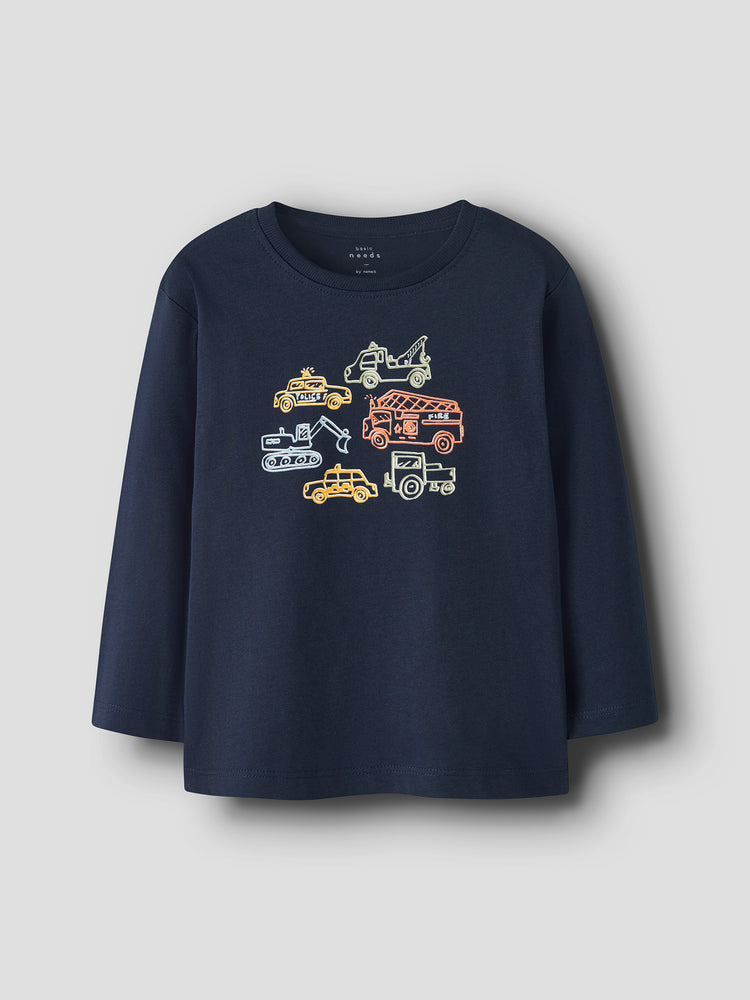 Παιδική μπλούζα μακό vehicles NMMVICTOR LS NREG TOP 13234712 | 13234712