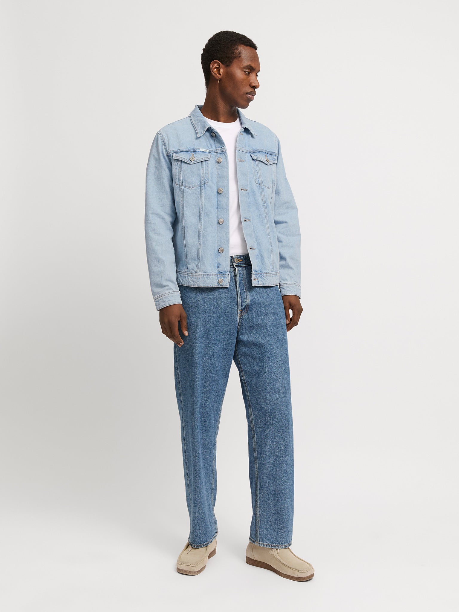 Ανδρικό τζάκετ τζιν JJIJEAN JJJACKET SQ 738 12271725 | 12271725
