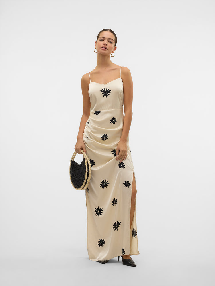 Γυναικείο φόρεμα VMROE SL STRAP V-NECK LONG DRESS 10328711 | 10328711