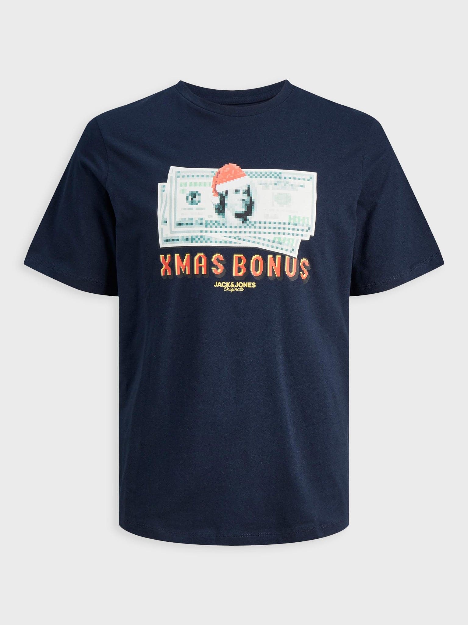 Ανδρικό t-shirt JORPIXMAS TEE SS CREW NECK 12246605 | 12246605