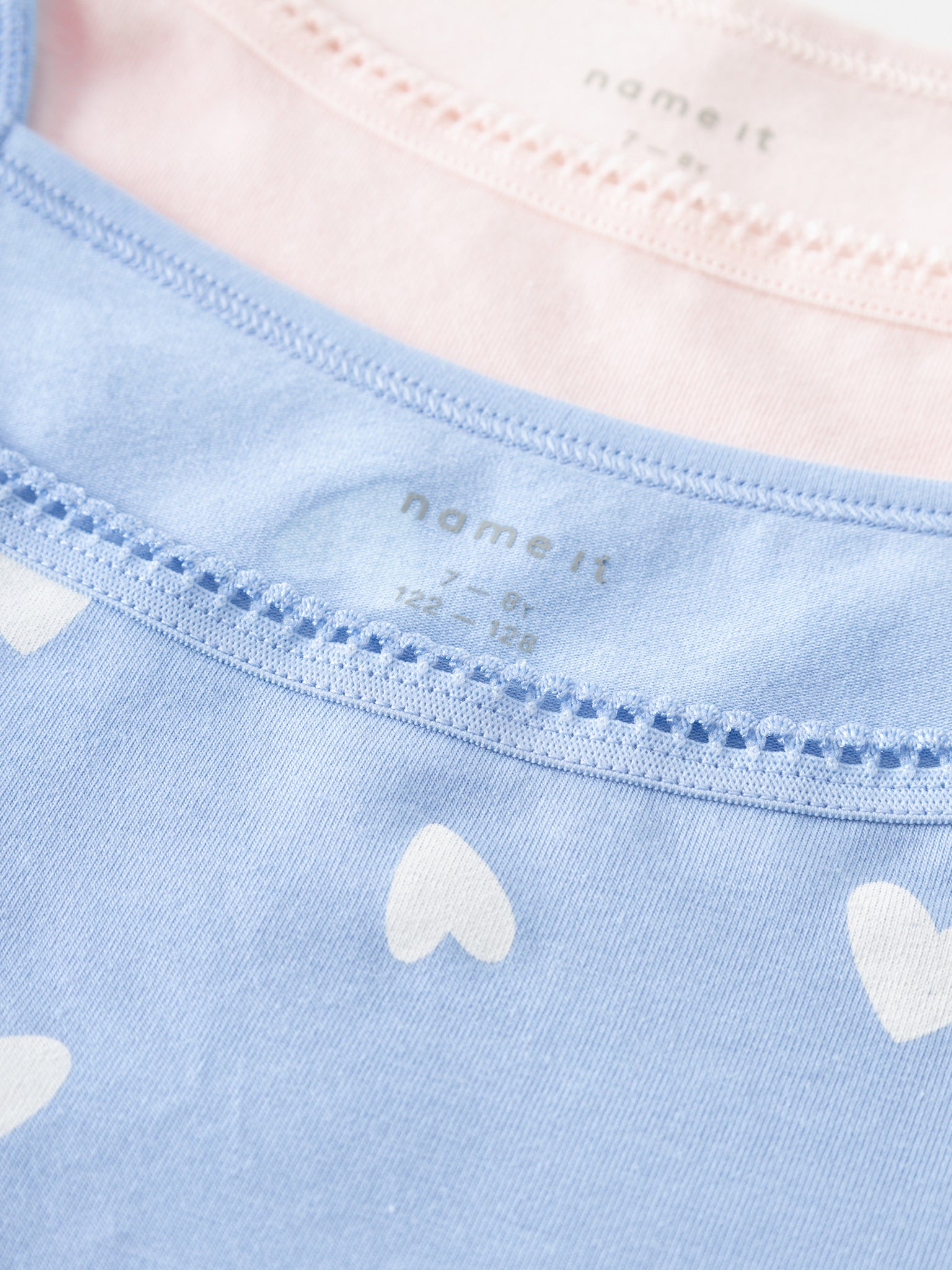 Εφηβικά φανελάκια σετ 2 τεμ NKFSTRAP TOP 2P SERENITY HEART NOOS 13229627 | 13229627