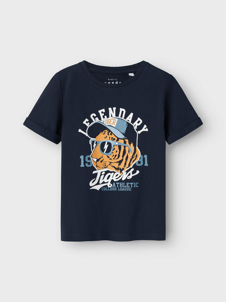 Παιδική μπλούζα μακό NMMVUX SS TOP 13227488 | 13227488