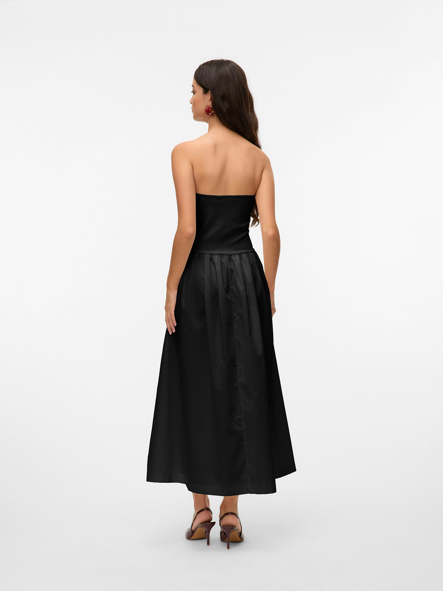 Γυναικείο φόρεμα VMANE BANDEAU 7/8 DRESS JRS 10327409 | 10327409