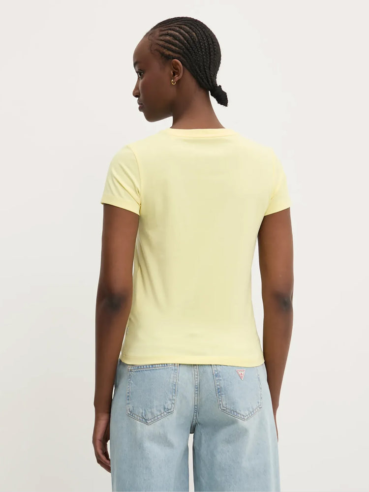 Γυναικείο t-shirt slim logo print tee W4YI01J1314A20N | W4YI01J1314A20N