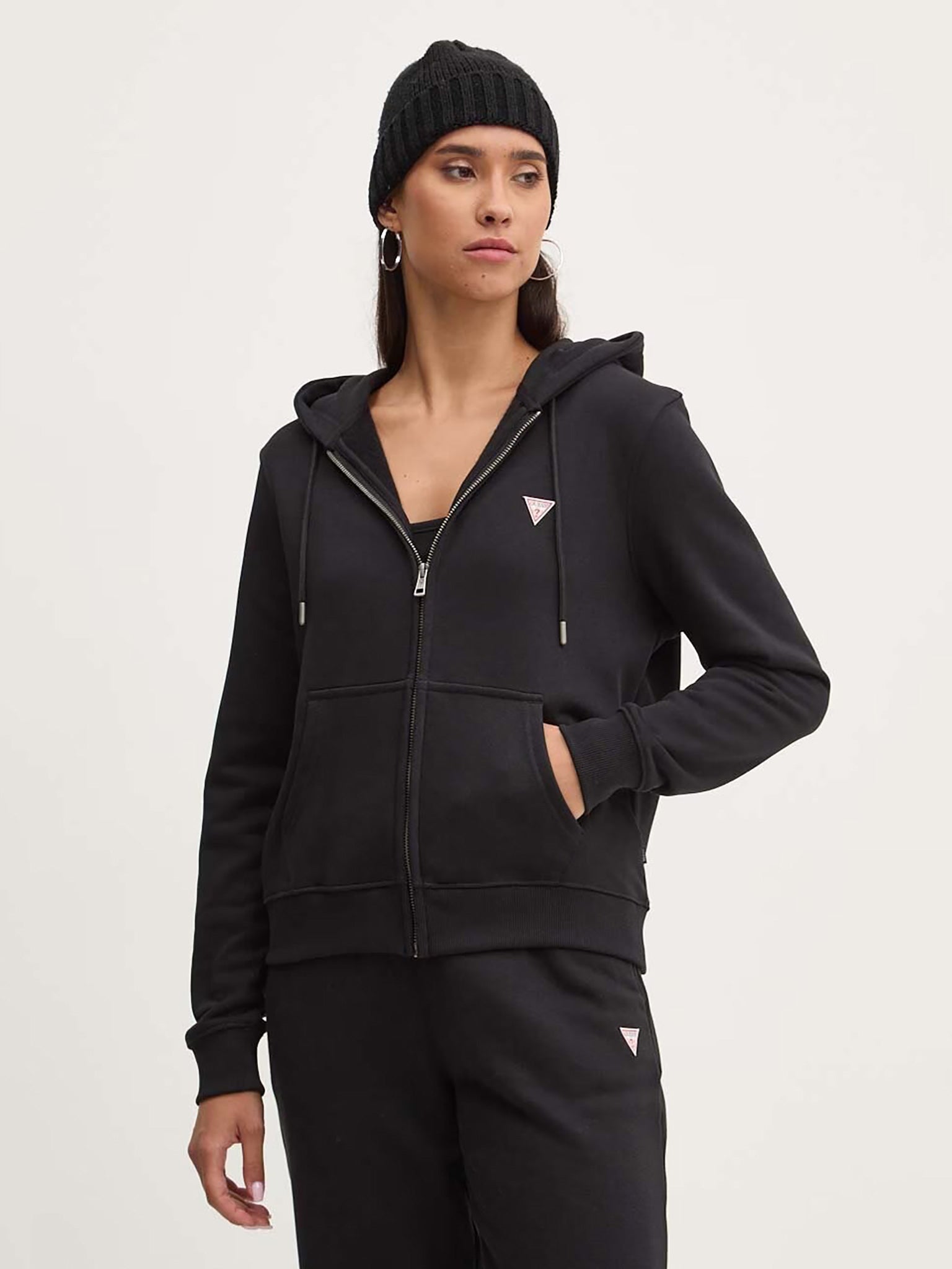 Γυναικεία ζακέτα φούτερ W4YQ03KC811JBLK | W4YQ03KC811JBLK