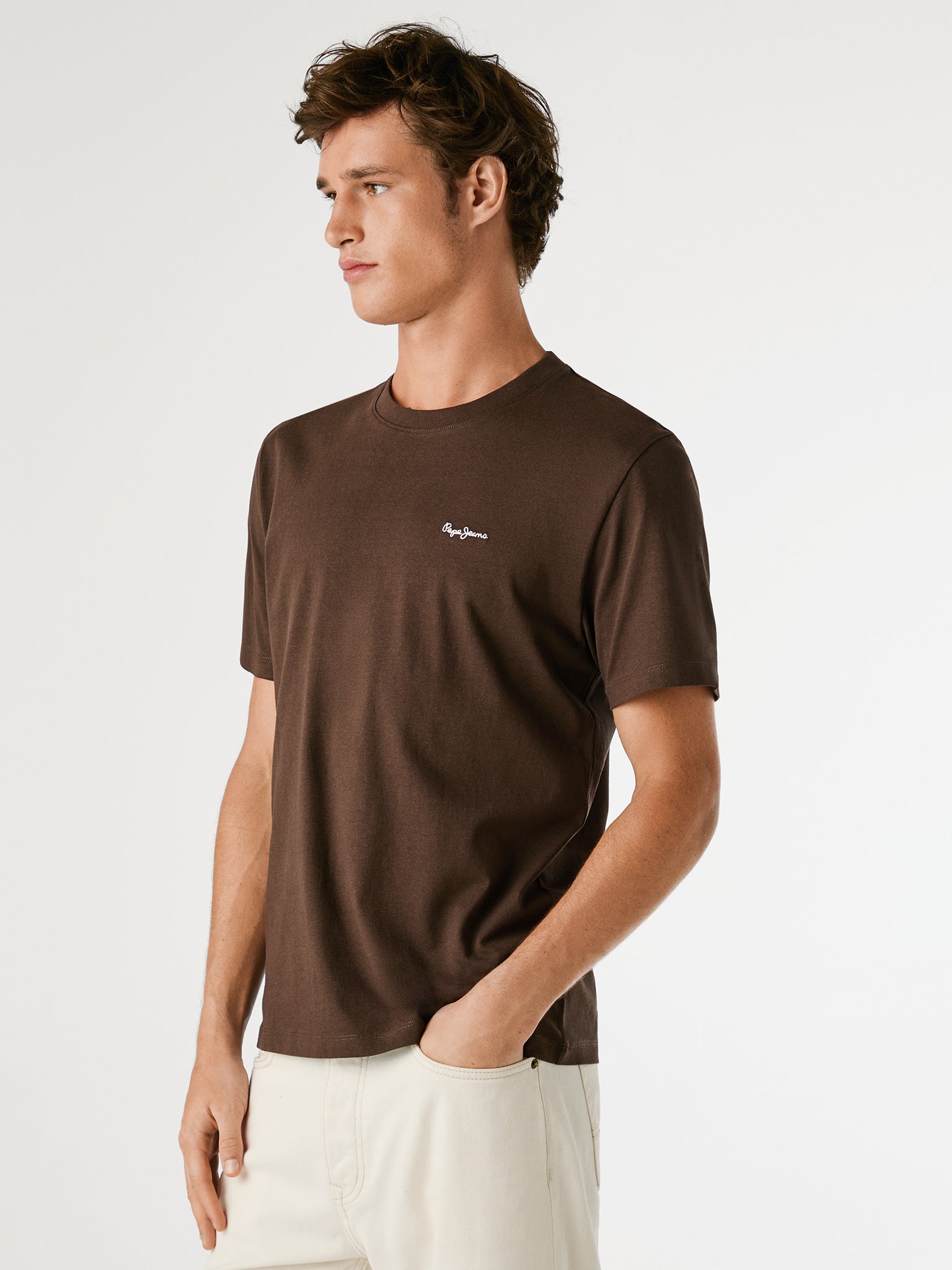 Ανδρικό t-shirt dark brown PM509741898 | PM509741898