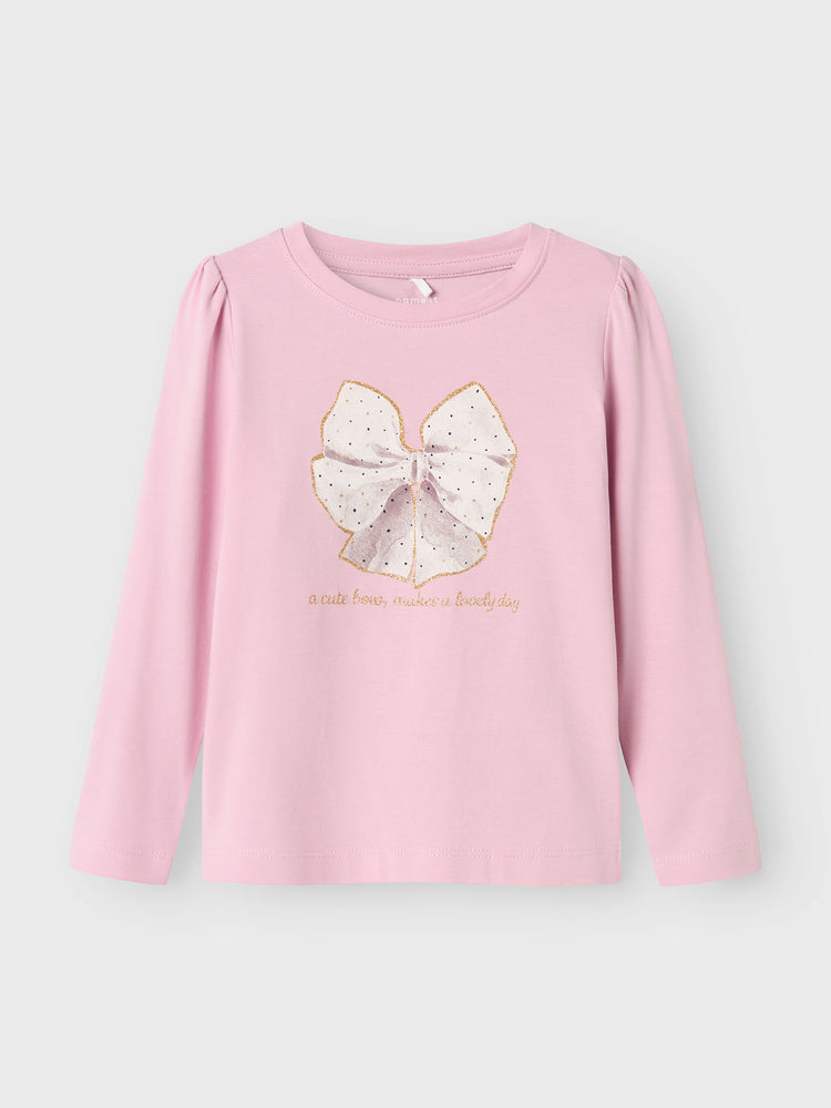 Παιδική μπλούζα μακό NMFROSALIND LS TOP 13236366 | 13236366