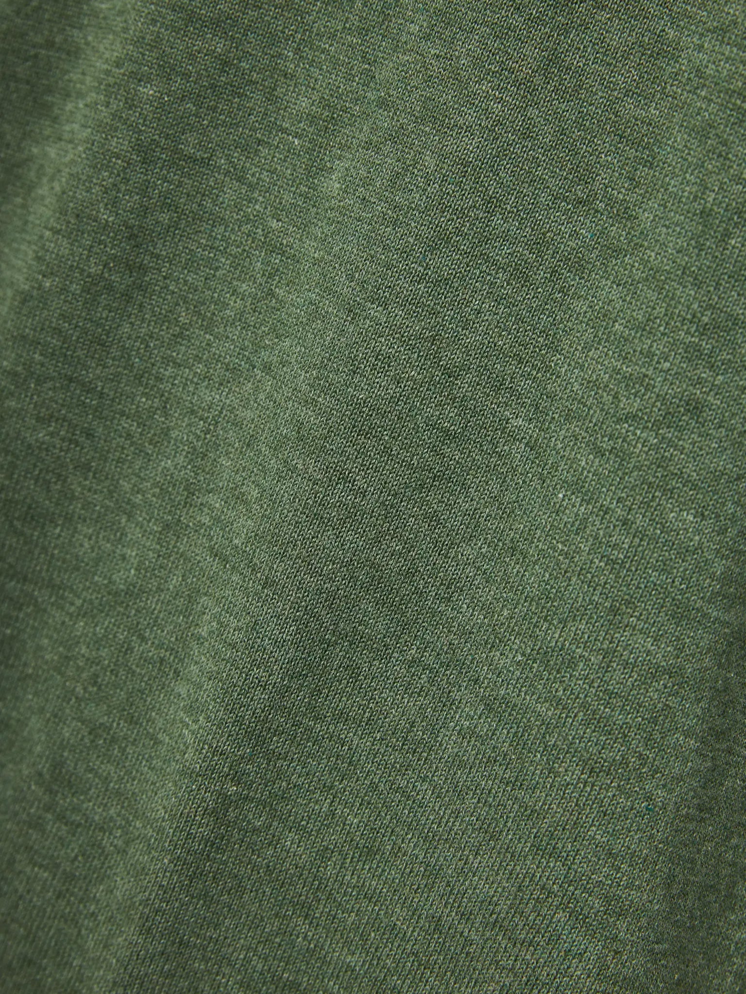 Ανδρική μπλούζα πλεκτή μελανζέ FBM010-001-09 DK GREEN MEL | FBM010-001-09