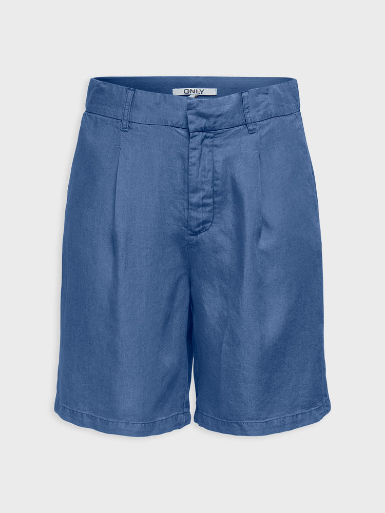 Γυναικείο σορτς medium blue ONLCHARIS LIFE MW LONG SHORT CC WVN 15337935 | 15337935