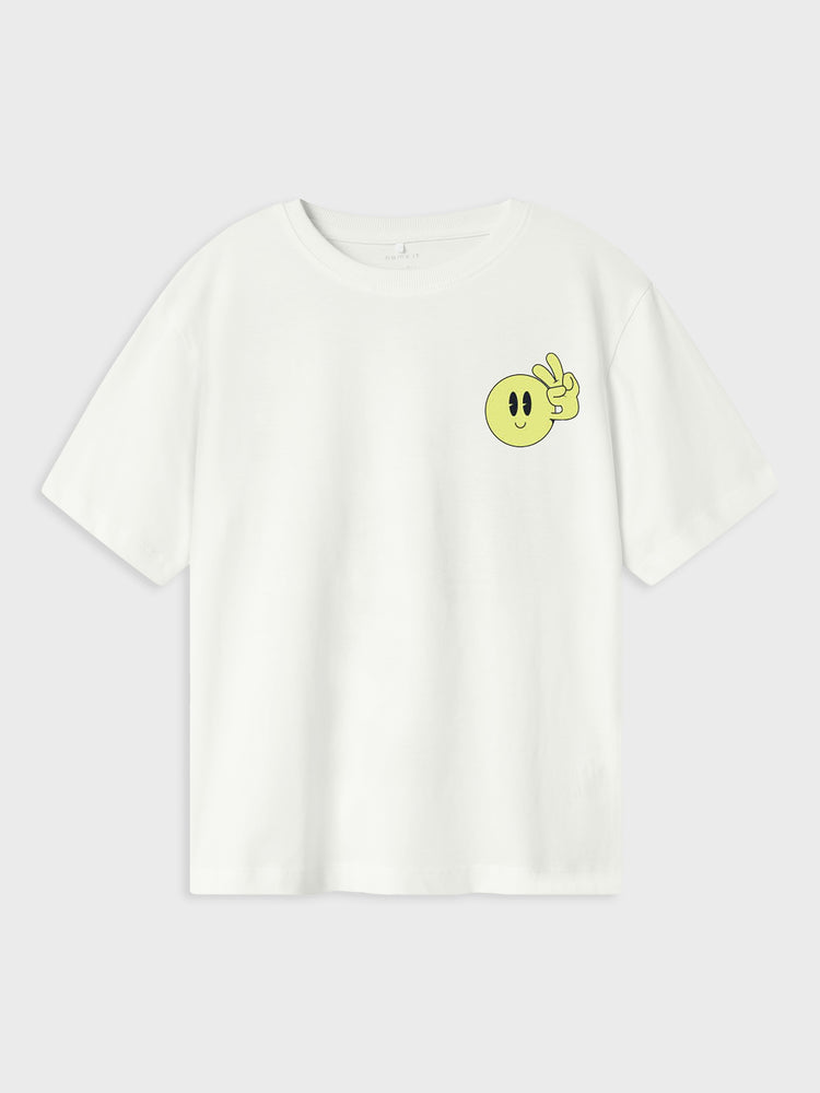 Εφηβική μπλούζα emoji NKMZULLA SS NREG TOP BOX NOOS 13240436 | 13240436