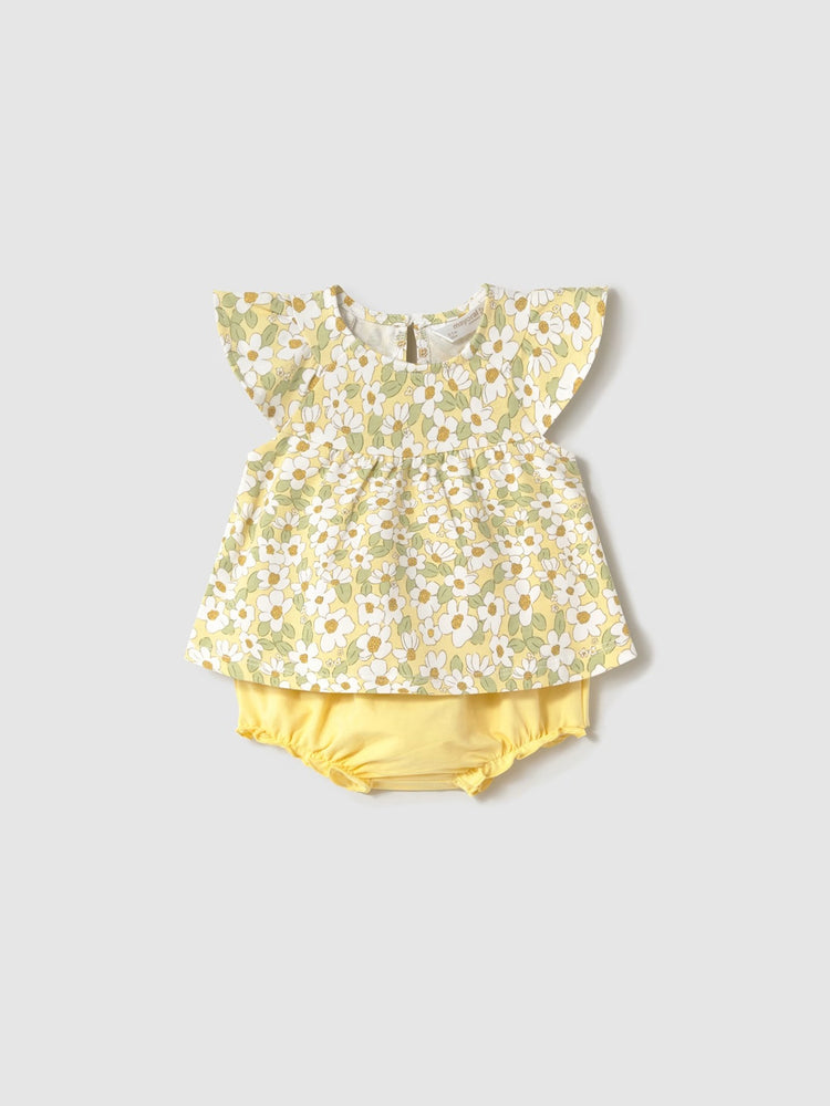 Βρεφικό σετ 4 τεμ σταμπωτό 25-01663-028 | 25-01663-028