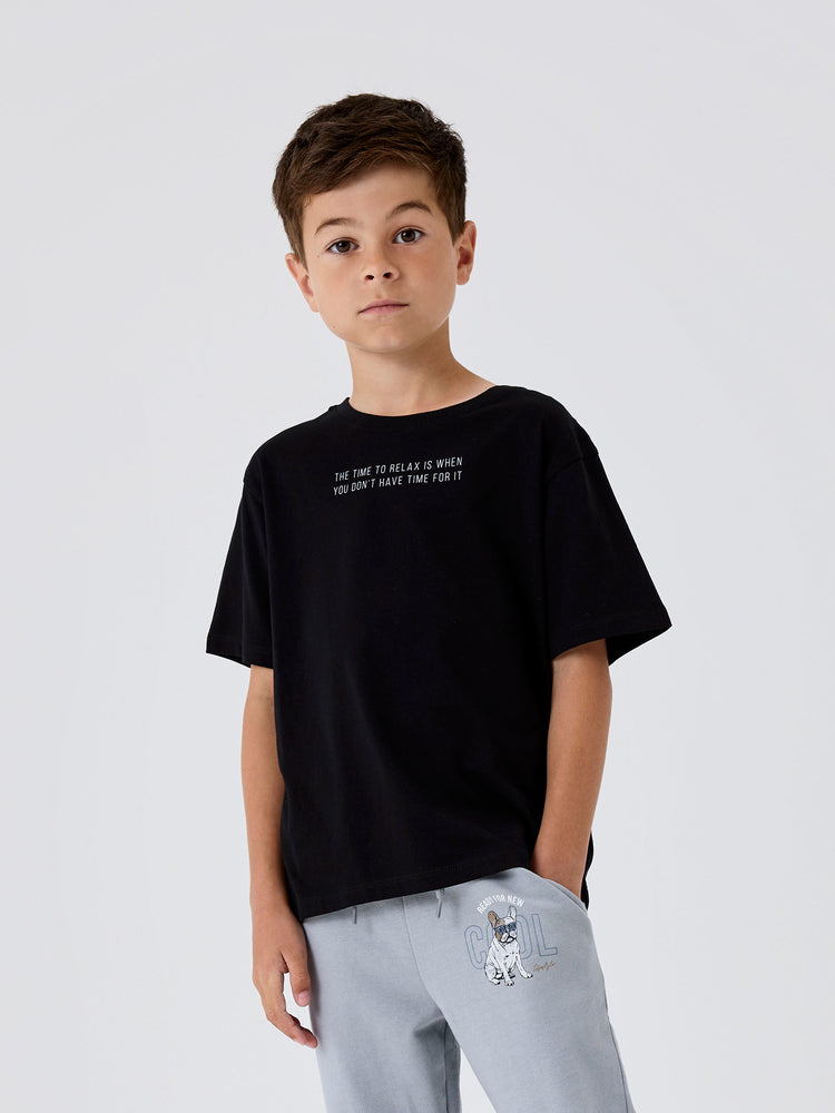 Εφηβική μπλούζα μακό NKMBOCALLE SS NREG TOP BOX 13241851 | 13241851