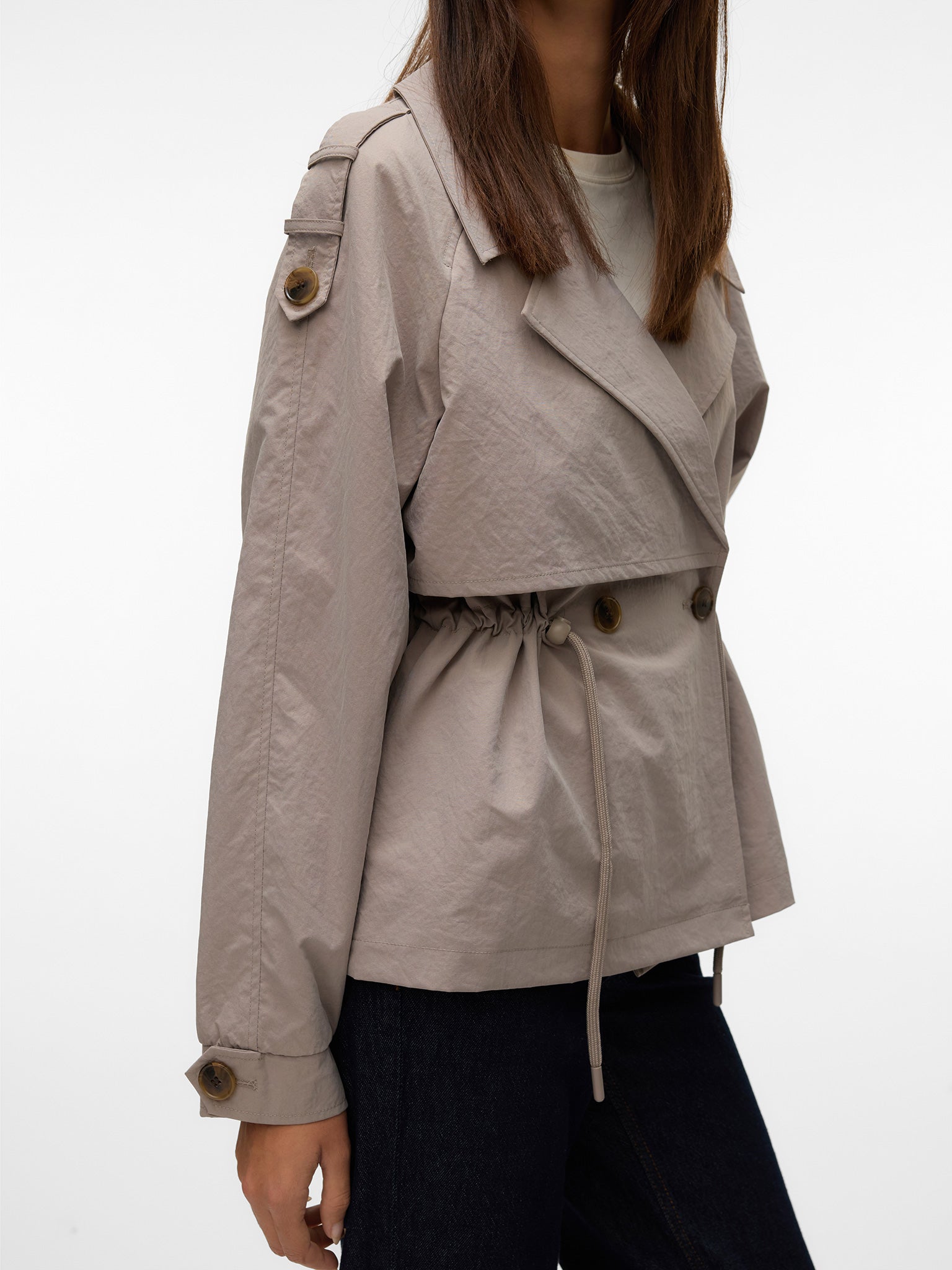 Γυναικεία καπαρντίνα VMBRAVESIENNA SHORT TRENCHCOAT 10322857 | 10322857