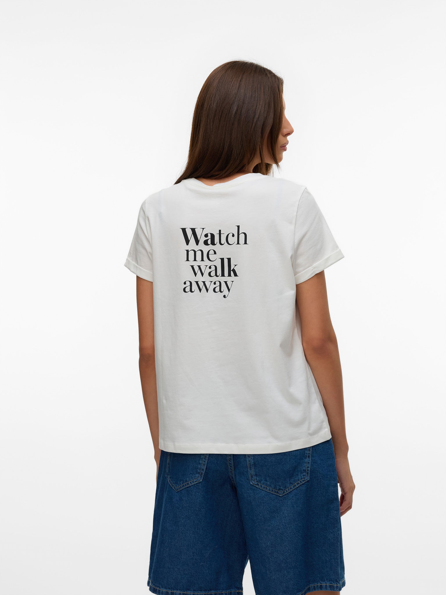 Γυναικείο t-shirt Watch me VMBLAIR S/S O-NECK T-SHIRT JRS BTQ 10325914 | 10325914