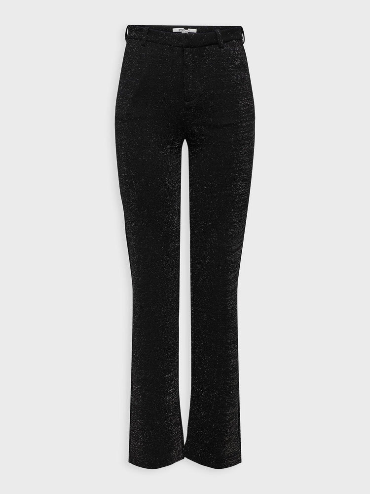 Γυναικείο παντελόνι γκλίτερ ONLRAFFY-ALYA MID STR GLITER PANT TLR 15308645 | 15308645