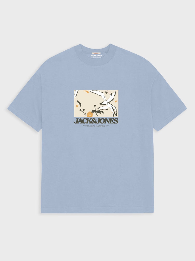Ανδρικό t-shirt JORTAVIRA AOP TEE SS CREW NECK FST 12281811 | 12281811