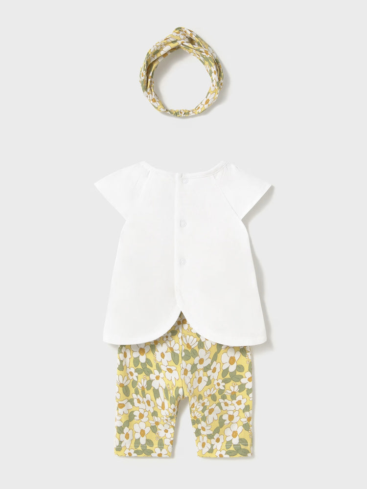 Βρεφικό σετ 3 τεμ με κορδέλα 25-01763-090 | 25-01763-090