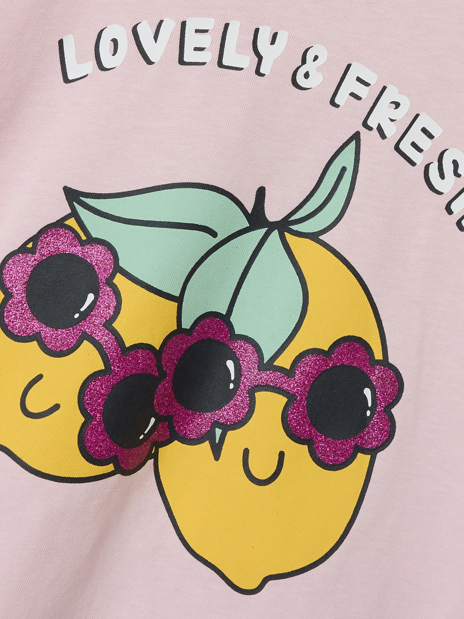 Παιδική μπλούζα λεμονάκια NMFVIBEKE CAPSL TOP 13228146 | 13228146