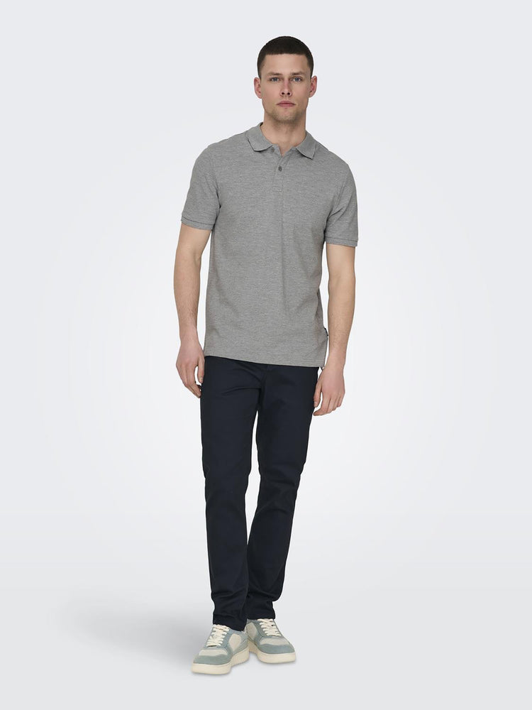 Ανδρικό polo ONSTRAY SLIM SS POLO 22029044 | 22029044