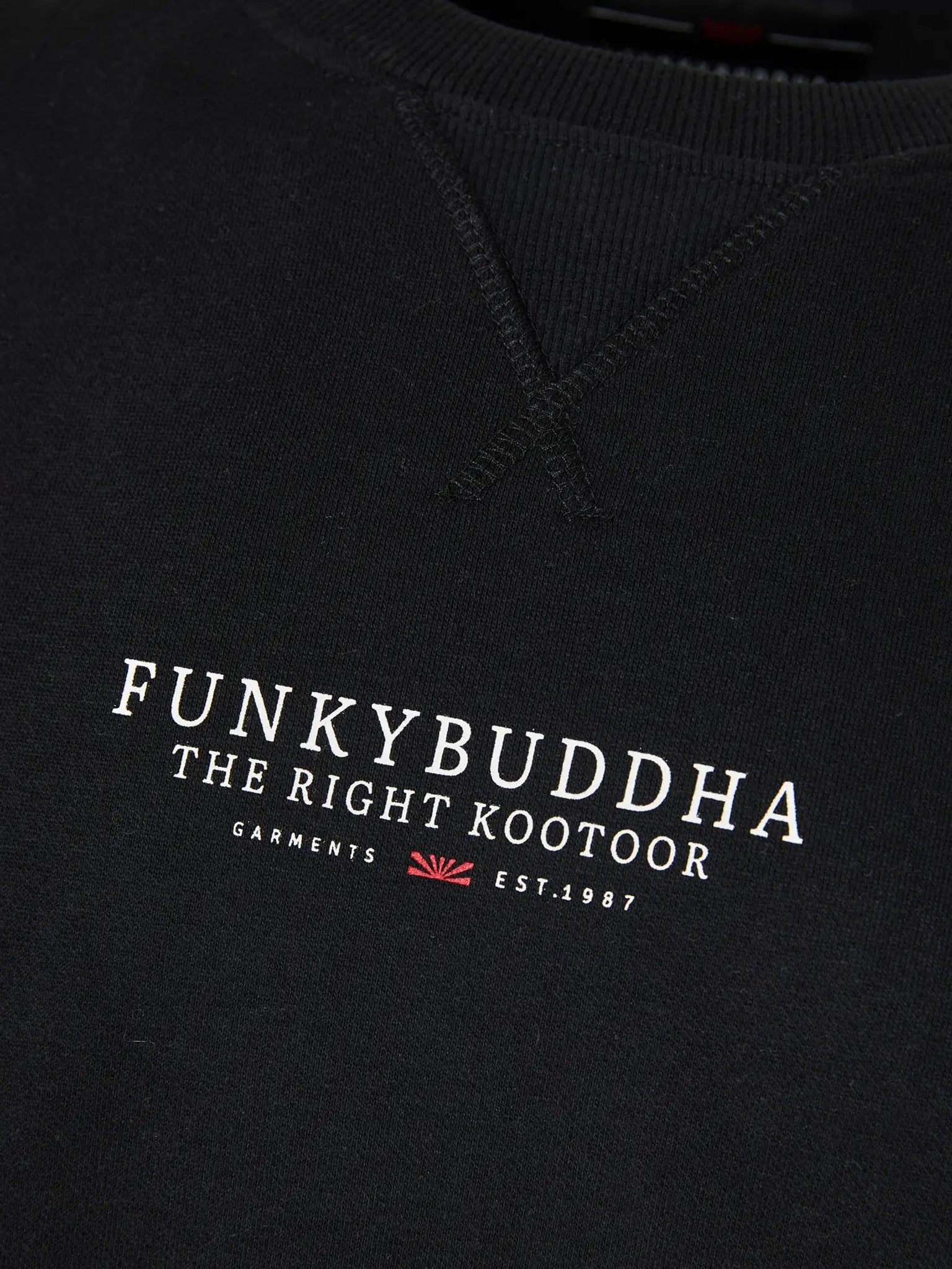 Ανδρική μπλούζα φούτερ FBM010-010-06 BLACK | FBM010-010-06