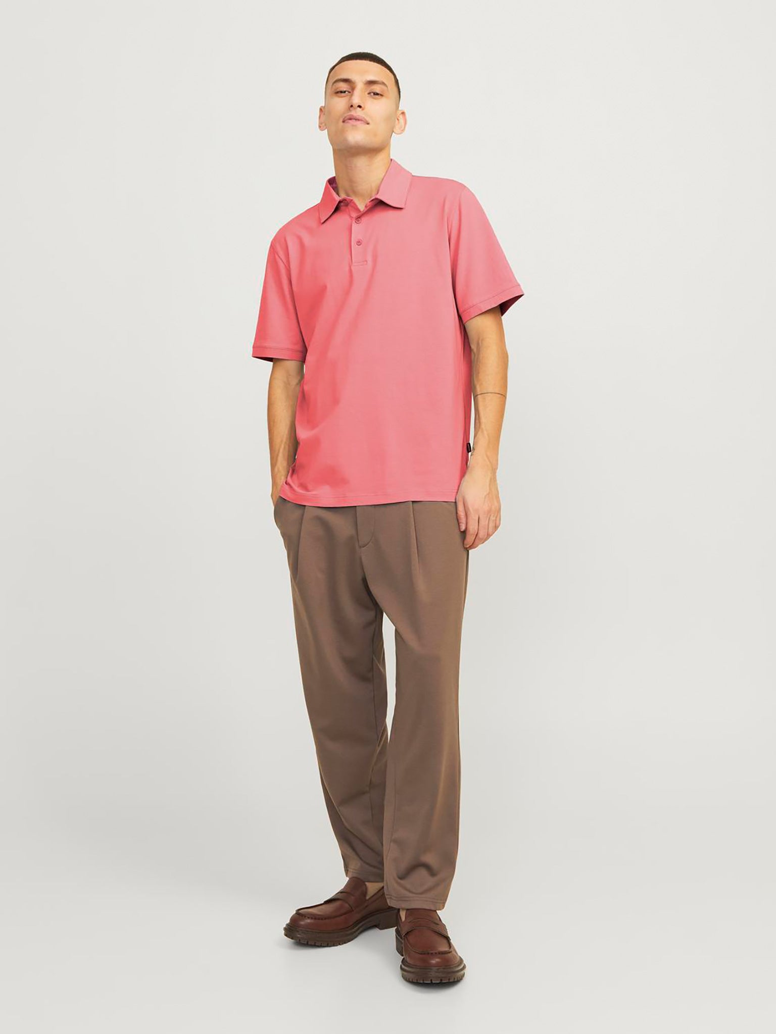Ανδρικό polo JPRBLASPENCER SS POLO 12251349 | 12251349