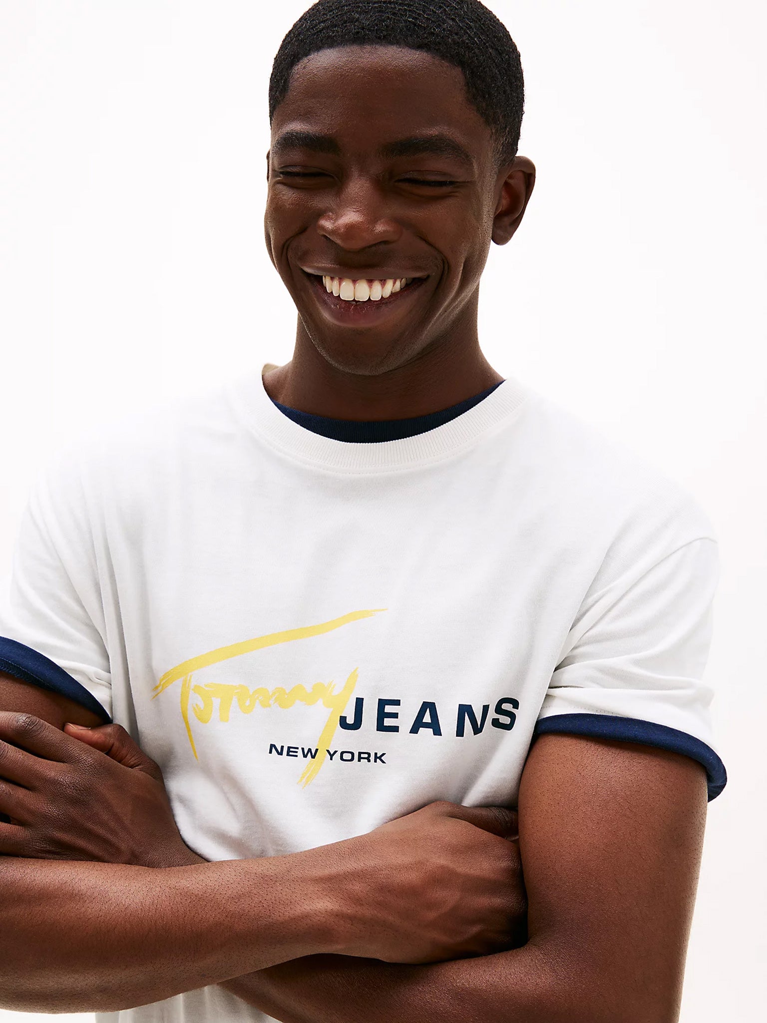 Ανδρικό t-shirt TJM REG SIGNTR DNA TEE DM0DM20817YBL | DM0DM20817YBL