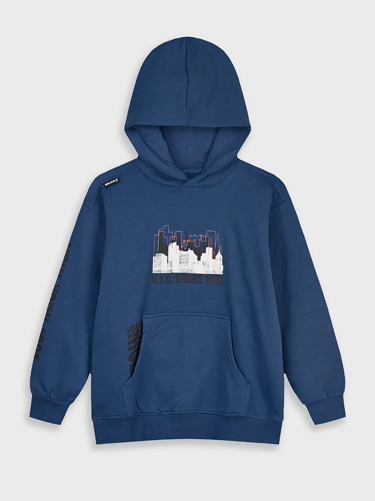 Εφηβική μπλούζα φούτερ 13-125006-5 | 13-125006-5