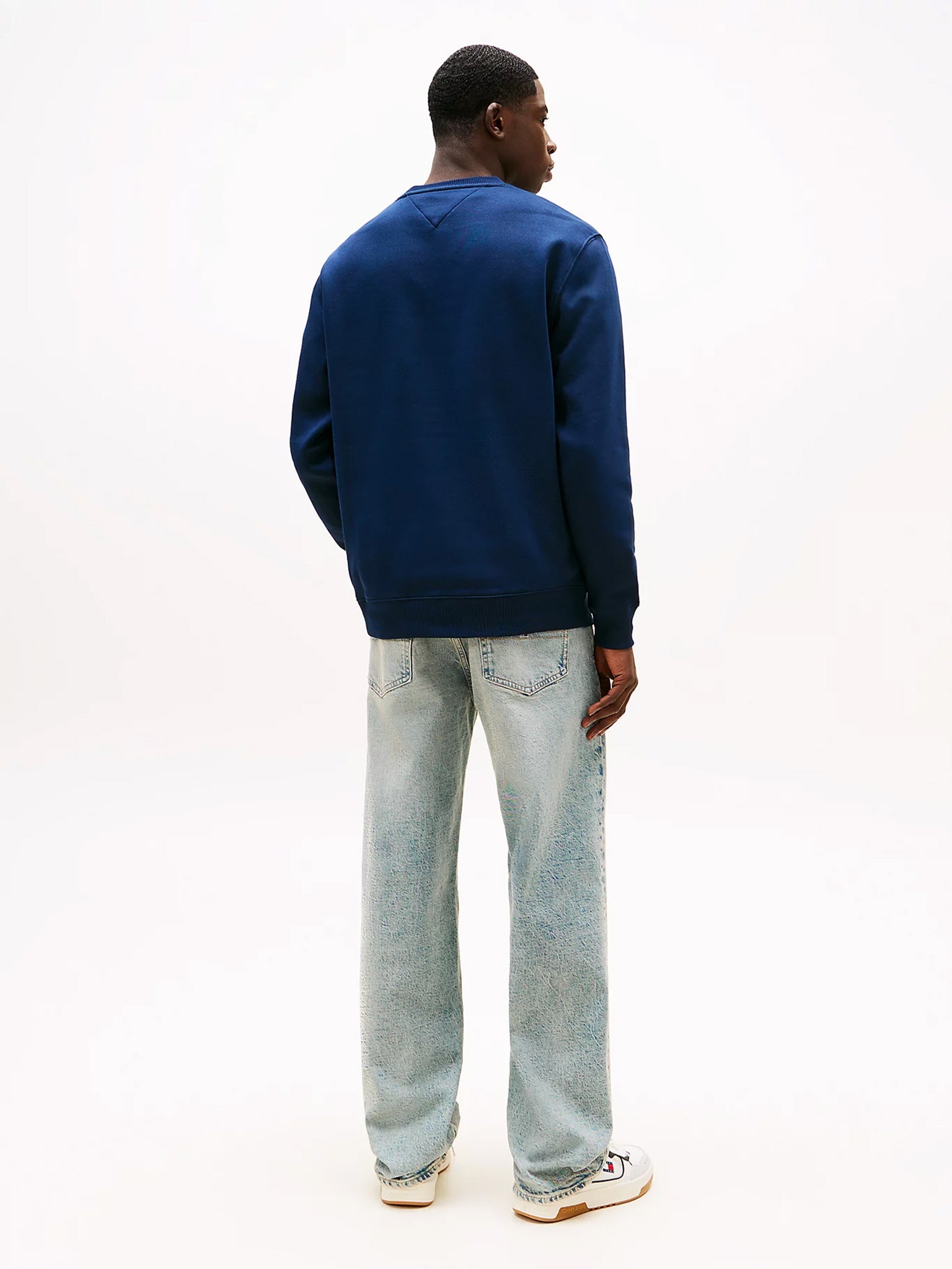 Ανδρική μπλούζα φούτερ TJM REG S FLAG CREW DM0DM20741C1G | DM0DM20741C1G