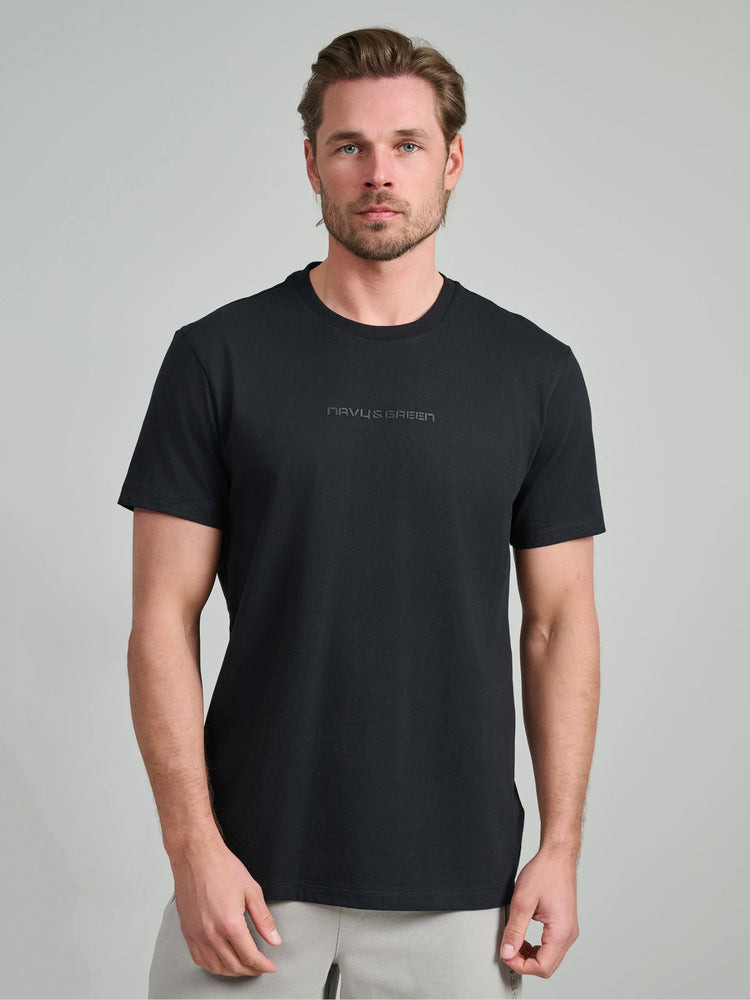 Ανδρικό t-shirt black 24TA.001/R/1 | 24TA.001/R/1