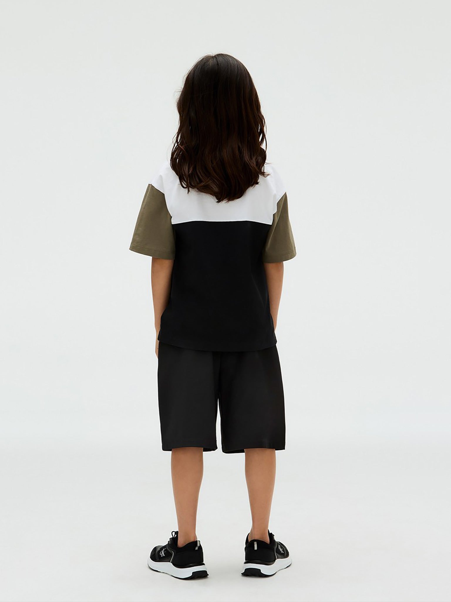 Παιδική μπλούζα τρίχρωμη BLOCKING SS TEE IB0IB02528BEH | IB0IB02528BEH